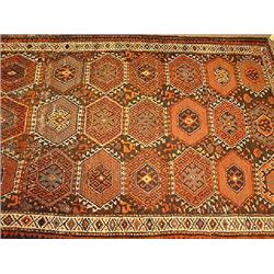 HAMADAN ORIENTAL THROW RUG
