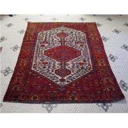 HAMADAN ORIENTAL THROW RUG