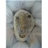 Image 2 : 10" mask by D. Curtis made of whale bone, mammoth ivory and wolf fur (2)