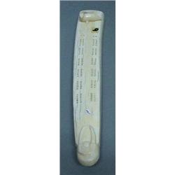 17" ivory cribbage board stock # 344f(2)