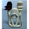 Image 1 : King Island dance masks in ivory by Mark Seaganna 3" tall (2)