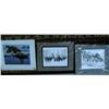 Image 1 : 2 prints by Freda Ballard- "Wolf Pack", "Silent Approach"; duck print (46)
