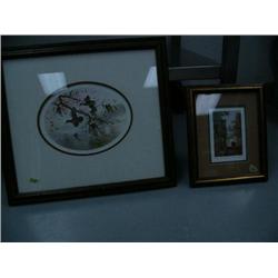 2 pictures: New Orleans street scene by McCoffey #1059 of 2000; duck picture (46)