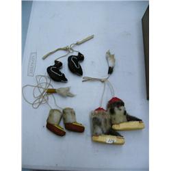 Lot of 3 old Eskimo yo-yo's ca. 1950 (46)