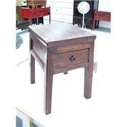 Stool with drawer, 19 3/4" H, 12 1/4 W, 15 1/4 D, stock #3090 (8888)