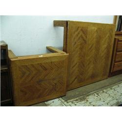 Oak coffee table and lamp table (49)