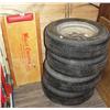 Image 1 : Creeper; set of 4 P 205-70 R 15 tires and wheels (49)