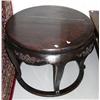Image 1 : Round Chinese coffee table, 26" Heighth, 33-1/2" Diameter, stock #2133 (300)