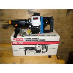 CHOICE of: Ryobi gasoline powered pneumatic rotary hammer (49)