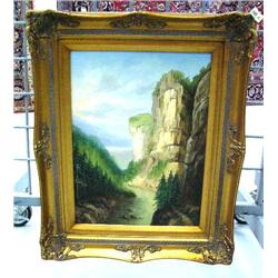 CHOICE on 3 original oil paintings- river (8888)