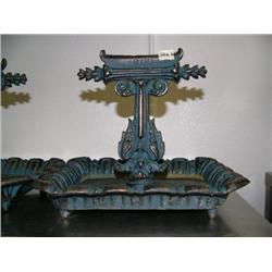 CHOICE of: Cast iron foot scraper with bronze finish (500)