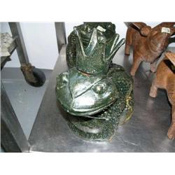 CHOICE on 2 cast iron frogs (500)