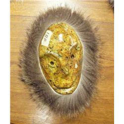 Soapstone mask by Eddie Scott (2)