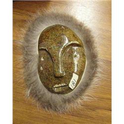 Soapstone mask by Eddie Scott (2)