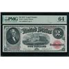 Image 1 : 1917 $2 Legal Tender Note PMG 64
