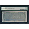Image 2 : 1864 $10 T-68 Confederate PMG 63EPQ