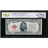 Image 1 : 1928B $5 Legal Tender Note PCGS 63PPQ