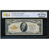Image 1 : 1928 $10 Gold Certificate PCGS 58PPQ