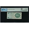 Image 2 : 50 Cent Fourth Issue Fractional PMG 63EPQ