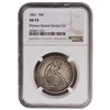 1841 Seated Liberty Half Dollar NGC AU53