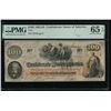 Image 1 : 1862 $100 T-41 Confederate PMG 65EPQ