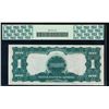 Image 2 : 1899 $1 Black Eagle Silver Certificate PCGS 58PPQ