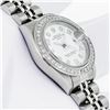 Image 5 : Rolex Ladies Quickset White Arabic Diamond Datjust Wristwatch 26MM