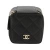 Image 1 : Chanel Black Quilted Leather Jewelry Box