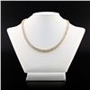Image 1 : 27.76 ctw Diamond 18K Yellow Gold Tennis Necklace