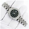 Image 3 : Rolex Ladies Stainless Steel Quickset Black Index Diamond Bezel Datejust