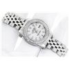 Image 4 : Rolex Quickset Stainless Steel White Index & Diamond Datejust Wristwatch