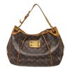 Image 1 : Louis Vuitton Brown Monogram Canvas Leather Galliera PM Hobo Bag