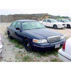1998 Ford Crown Vic Police Car