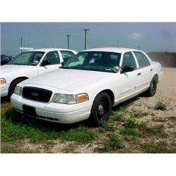 2001 Ford Crown Vic Police Car
