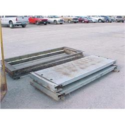 Two #60,000 Platform Scales w/no electronics