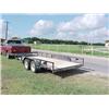 Image 1 : Flatbed Bumper Pulled Trailer
