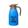 Image 1 : 2000ml Colorful Thermos Water Bottle