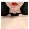 Image 3 : Ladies Bunny Head Headband Black Lace Mask