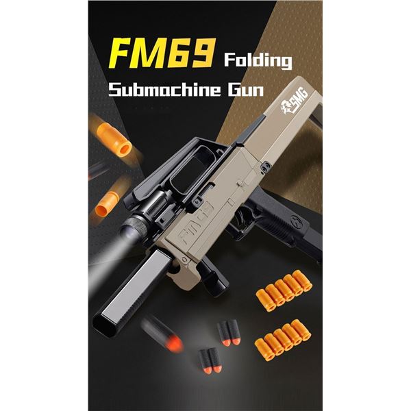 Shell Throwing FMG9 Submachine Gun Toy