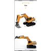 Image 3 : Alloy Remote Control Toy Excavator
