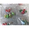 Image 5 : 9 Pairs of Christmas Earrings with Christmas Package