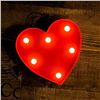 Image 1 : Heart-Shaped LED Marquee Light, new in seal