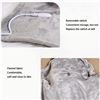 Image 3 : Heated Blanket, Throw-Soft Fleece Electric Blanket