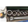 Image 2 : Wright USA 3/4" Socket Set, Ratchet, Storage Case, Extension Sockets up to 2" - 