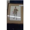 Image 2 : 2 Framed Military Prints - JC Boulzy 13" x 16" 