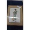 Image 3 : 2 Framed Military Prints - JC Boulzy 13" x 16" 