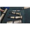 Image 7 : Salesman Sample Ever Ready Flashlights in Leather Briefcase Includes 9 Flashlights