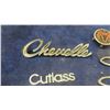 Image 2 : Chrome Auto Emblems ; Charger, Chevelle, Fury, plus others & (4 ) Firebird Stickers