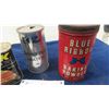 Image 3 : Blue Ribbon Tin, Klik Tin Bank, CP Rail Drinking Water Can, Player's Tin, plus more