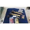 Image 1 : New Tools; 7 Function Digital Multimeter, 2 Rubber Mallets, Tire Pressure Gauge, 